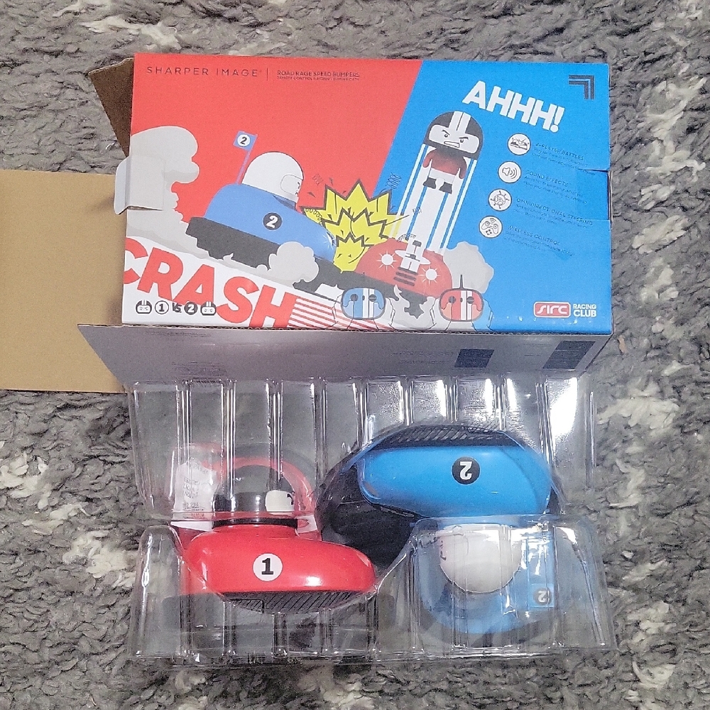 Sharper Image RC Bumper Cars Set NIB